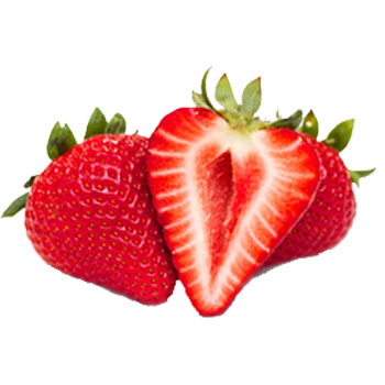 Strawberries (8 ct/cs,1 lb clamshells, Monterey County, 8 lbs)